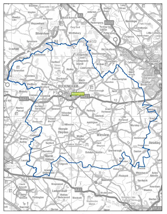 The Buckingham School School Catchment