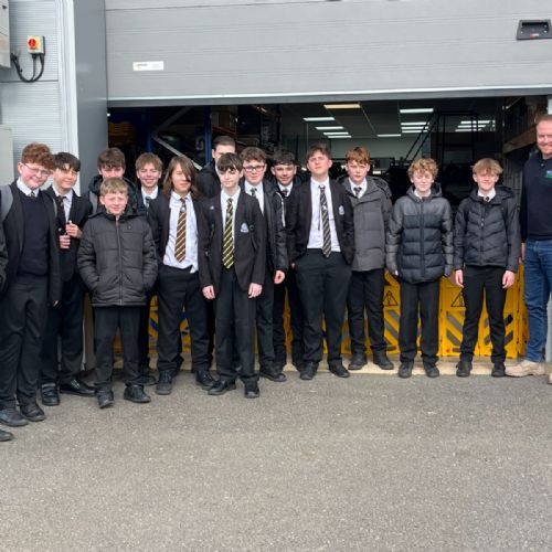 As part of National Careers Week, we took 50 students to Silverstone Park for an immersive look into the world of high-performance engineering, logistics, and technology. 